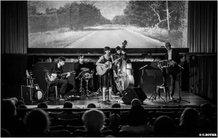 Sabrina Ascacibar and Band, Photo by Chris Boyer